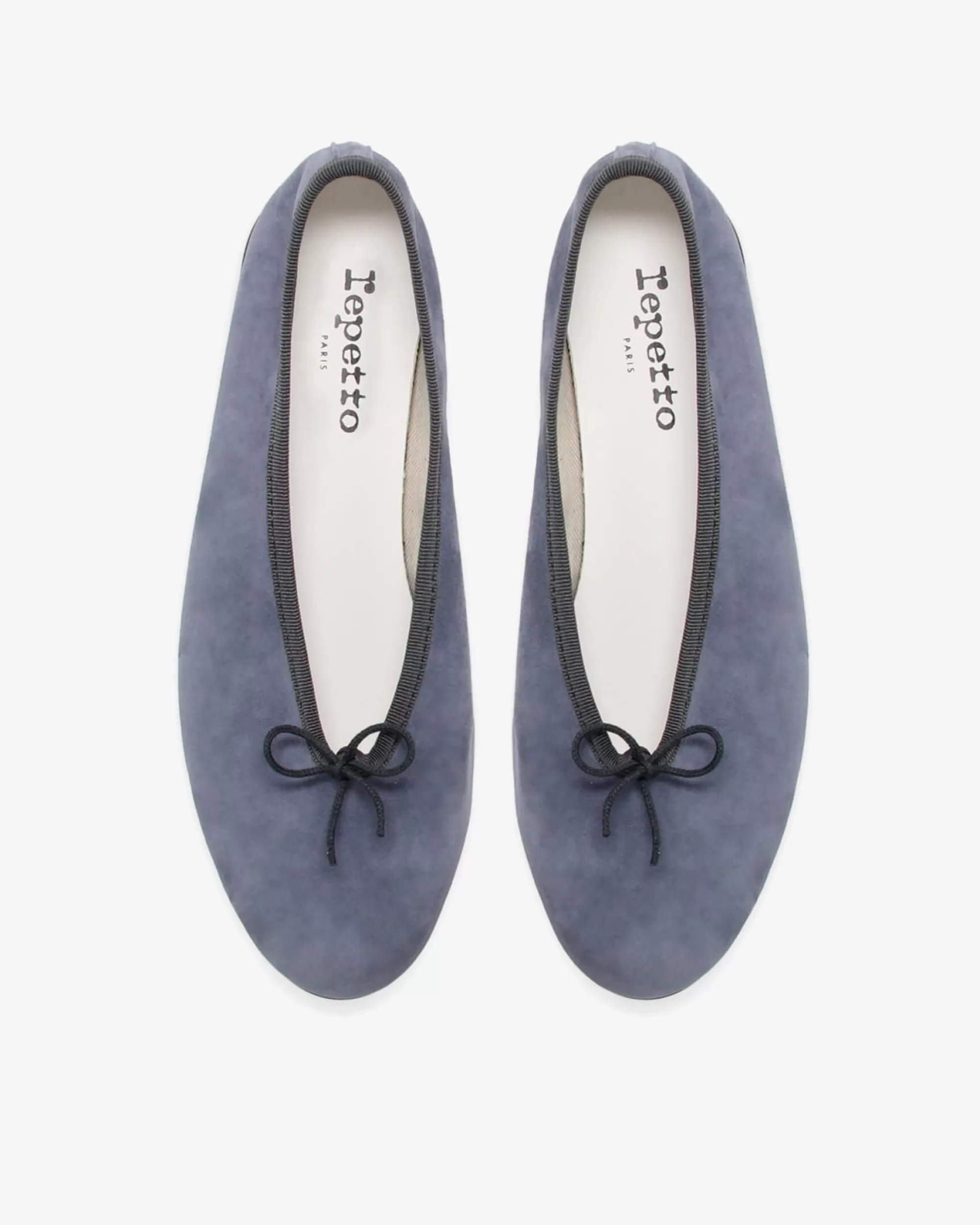 Repetto Ballerines Semelle Gomme Lilouh - Chèvre Velours | Femme Ballerines